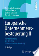 Europäische Unternehmensbesteuerung II