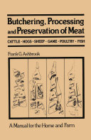 Read Pdf Butchering, Processing and Preservation of Meat
