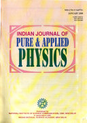 Indian Journal of Pure & Applied Physics