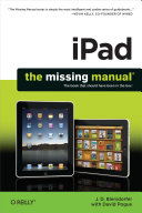 Read Pdf iPad: The Missing Manual
