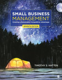 Small Business Management: Creating a Sustainable Competitive Advantage