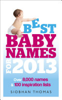 Read Pdf Best Baby Names for 2013