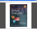 The Textbook Of Spinal Surgery