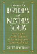 Read Pdf Between the Babylonian and Palestinian Talmuds