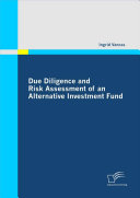 Read Pdf Due Diligence and Risk Assessment of an Alternative Investment Fund