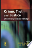 Book Crime  Truth and Justice