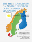 Read Pdf The First Sourcebook on Nordic Research in Mathematics Education