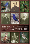 The Eponym Dictionary of Birds pdf