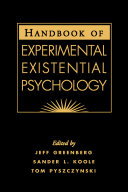 Read Pdf Handbook of Experimental Existential Psychology