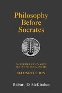 Read Pdf Philosophy Before Socrates