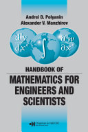 Read Pdf Handbook of Mathematics for Engineers and Scientists