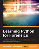 Read Pdf Learning Python for Forensics