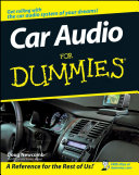 Car Audio For Dummies Book