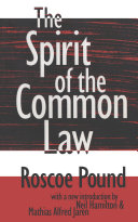 Read Pdf The Spirit of the Common Law