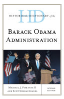Read Pdf Historical Dictionary of the Barack Obama Administration
