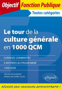 Le tour de la culture générale en 1000 QCM Book