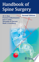 Handbook Of Spine Surgery