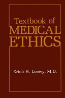 Textbook of Medical Ethics pdf