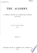 The Academy And Literature