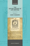Read Pdf The Oxford History of Life Writing: Volume 2. Early Modern