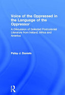 Voice of the Oppressed in the Language of the Oppressor pdf