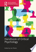Handbook Of Critical Psychology