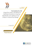Read Pdf OECD Guidelines for the Testing of Chemicals, Section 4 Test No. 494: Vitrigel-Eye Irritancy Test Method for Identifying Chemicals Not Requiring Classification and Labelling for Eye Irritation or Serious Eye Damage