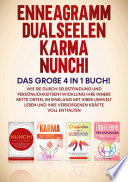 Enneagramm Dualseelen Karma Nunchi Das Gro E 4 In 1 Buch 