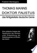Thomas Manns Doktor Faustus