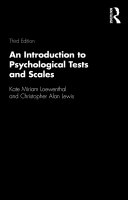 Read Pdf An Introduction to Psychological Tests and Scales
