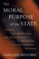 Read Pdf The Moral Purpose of the State