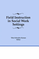 Read Pdf Field Instruction in Social Work Settings