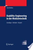Usability Engineering In Der Medizintechnik