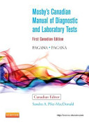 Mosby S Canadian Manual Of Diagnostic And Laboratory Tests