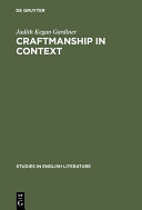 Read Pdf Craftmanship in Context