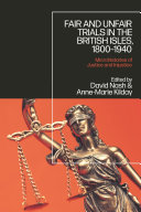Read Pdf Fair and Unfair Trials in the British Isles, 1800-1940