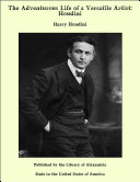 Read Pdf The Adventurous Life of a Versatile Artist: Houdini