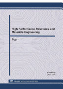 Read Pdf High Performance Structures and Materials Engineering