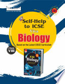 Self Help To Icse Viva Biology Class 8