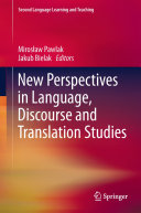 Read Pdf New Perspectives in Language, Discourse and Translation Studies