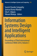 Read Pdf Information Systems Design and Intelligent Applications