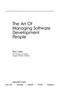 The Art of Managing Software Development People