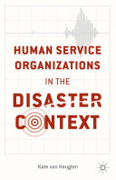 Read Pdf Human Service Organizations in the Disaster Context