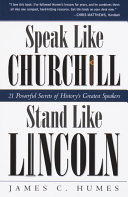 Read Pdf Speak Like Churchill, Stand Like Lincoln