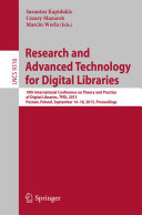 Read Pdf Research and Advanced Technology for Digital Libraries