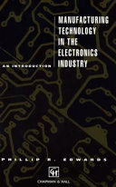 Read Pdf Manufacturing Technology in the Electronics Industry