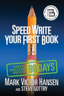 Read Pdf Speed Write Your First Book