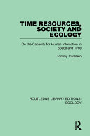 Read Pdf Time Resources, Society and Ecology