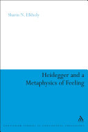 Read Pdf Heidegger and a Metaphysics of Feeling