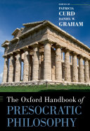 Read Pdf The Oxford Handbook of Presocratic Philosophy